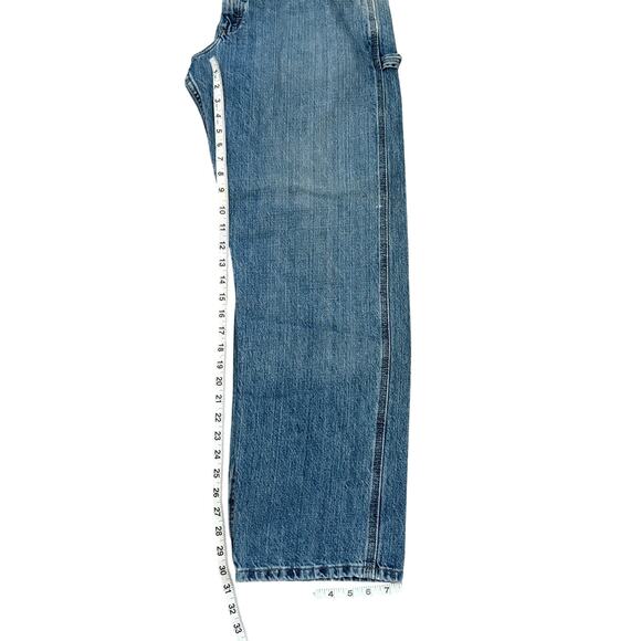 Carpenter Jeans Men’s 34x32 Blue Denim Workwear USA Skater Y2K Utility Lee - Picture 6 of 7